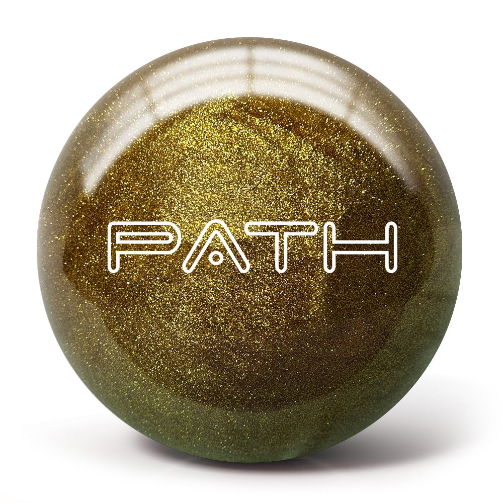 Path Ball Gold Strike Glitter - tenpinshop