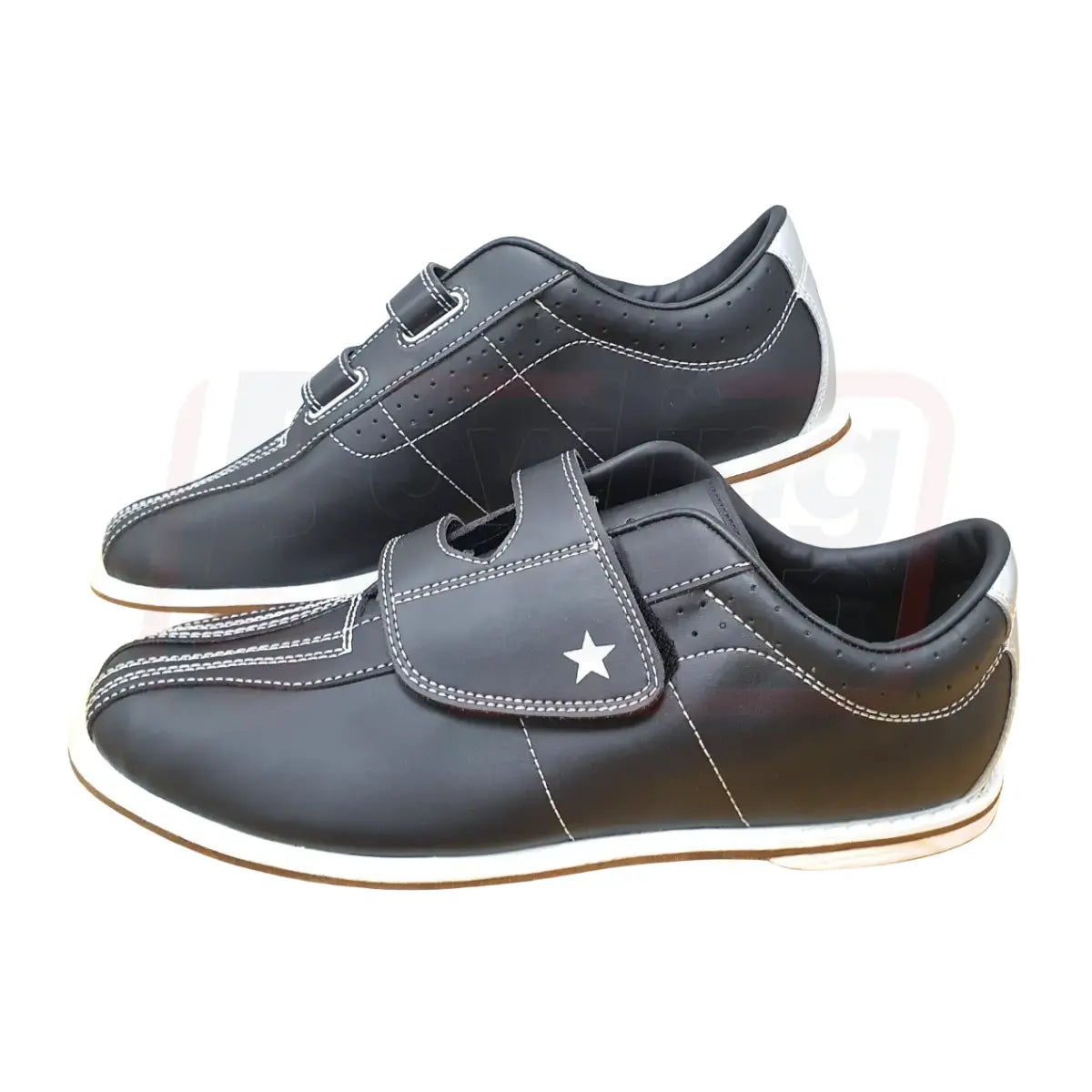 Adult V Classic Blue Rip Tape Rental House Bowling Shoes