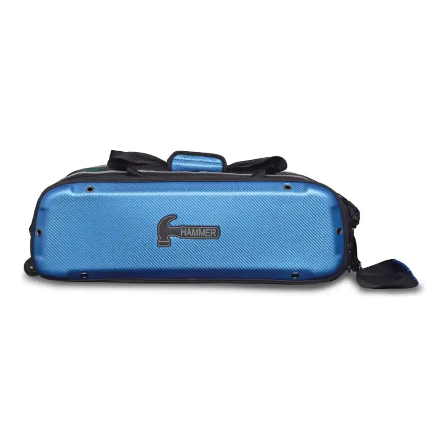 Hammer Carbon Shield Triple Blue Bowling Tote