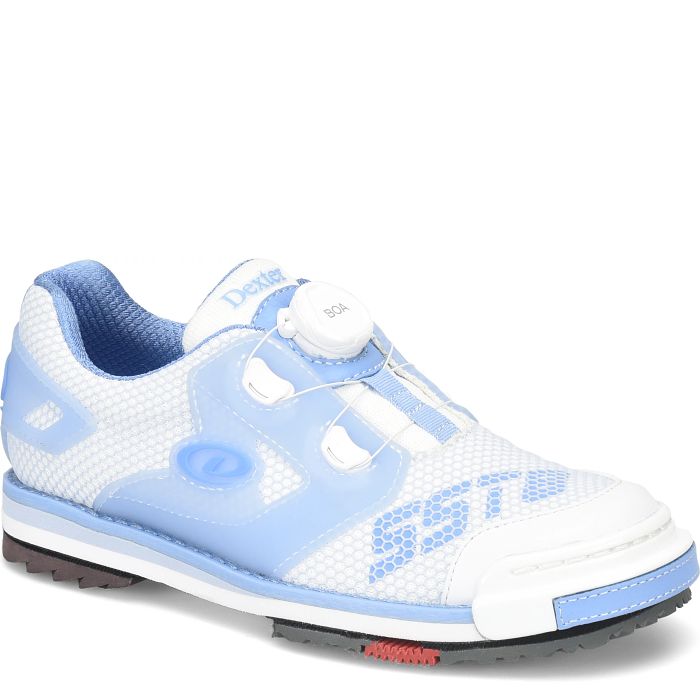 Dexter Ladies SST 8 Powerframe Boa White & Blue