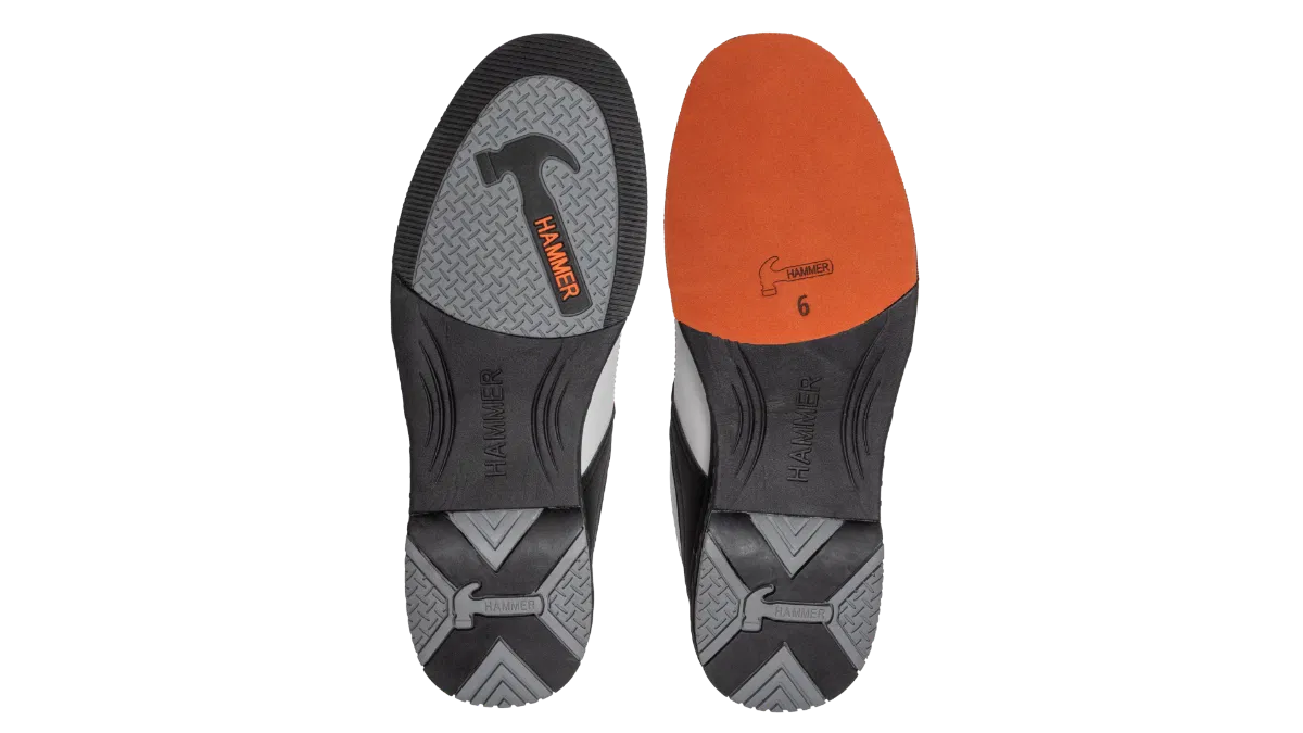 Hammer Destiny - White Black Purple - Right Handed Ladies Bowling Shoes