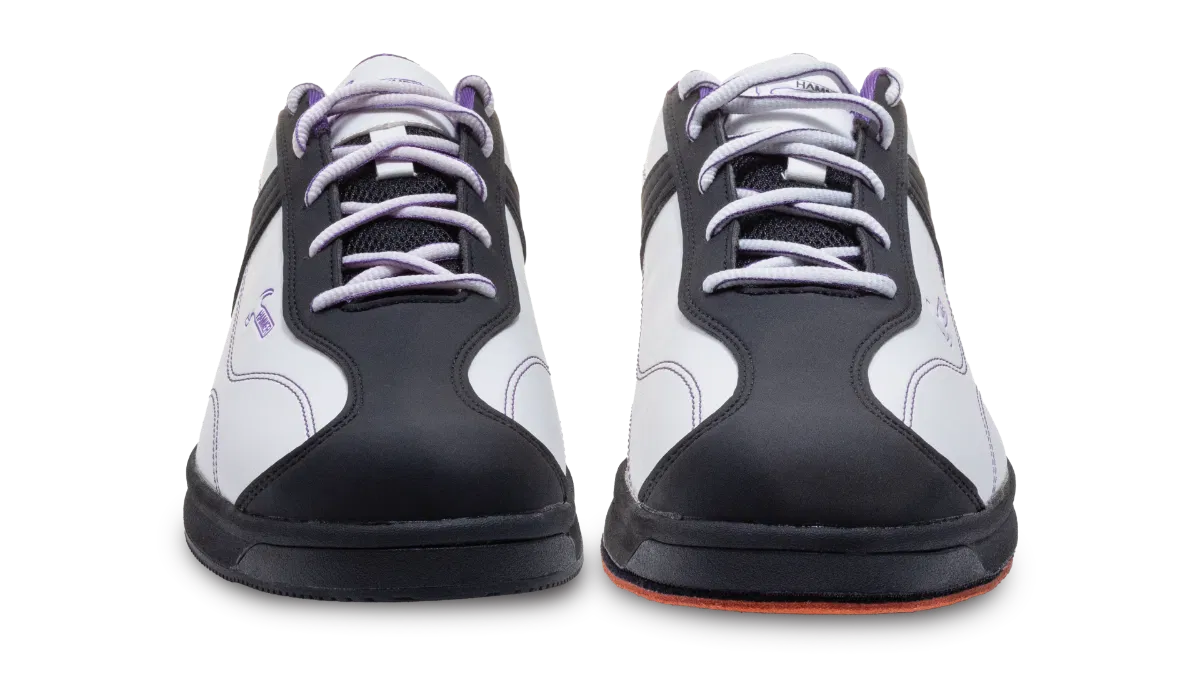 Hammer Destiny - White Black Purple - Right Handed Ladies Bowling Shoes