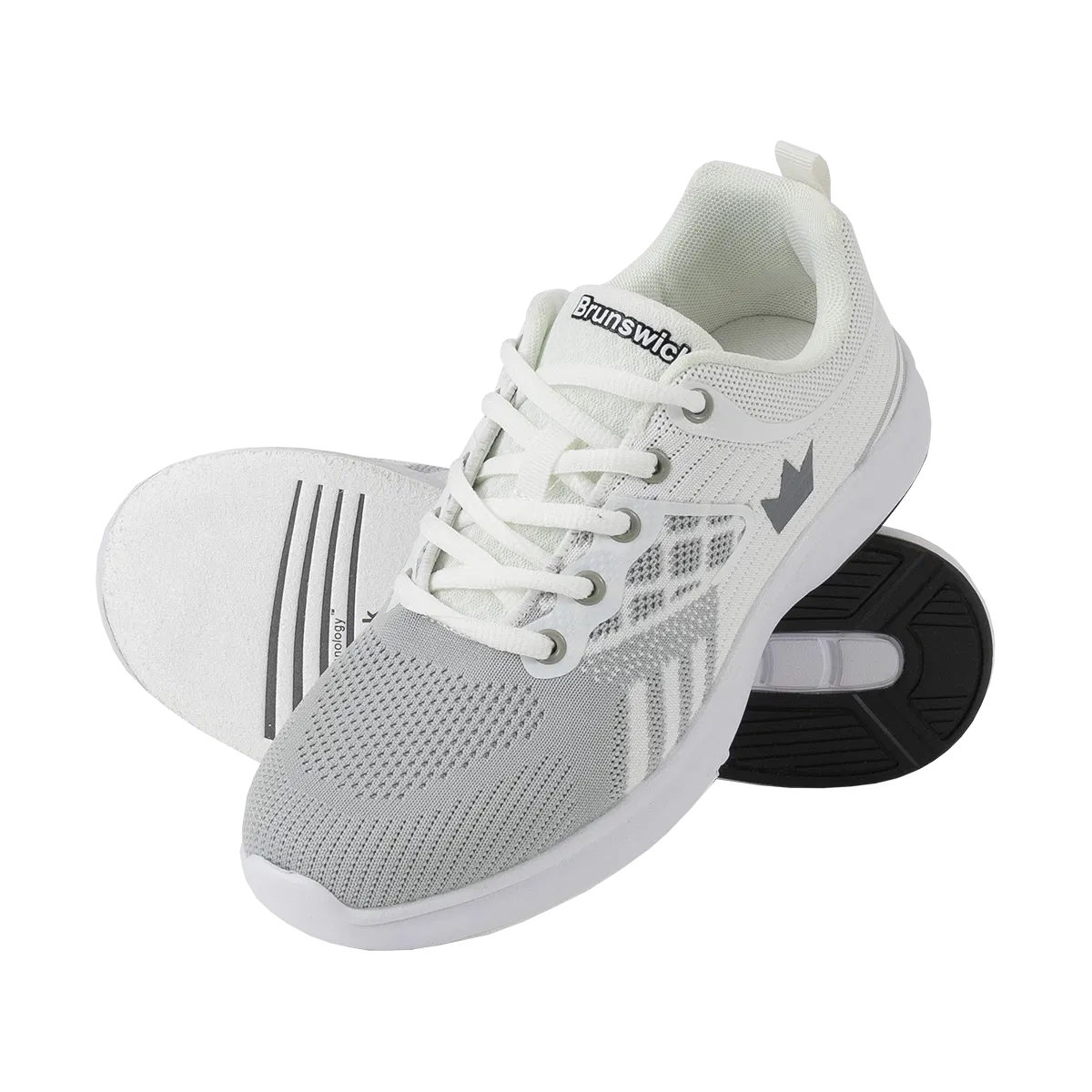 Brunswick Frost White Ladies Tenpin Bowling Shoes