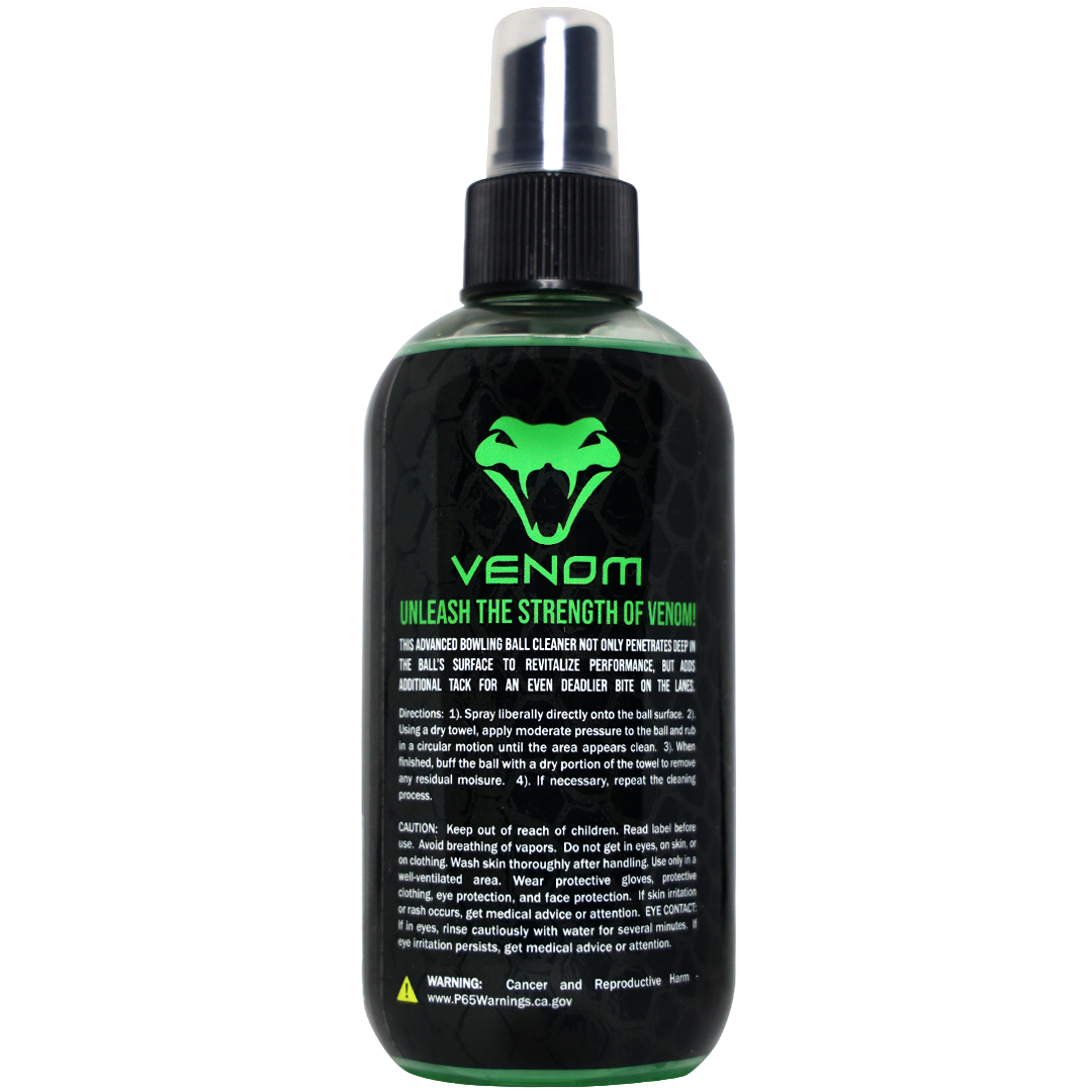 Venom Bowling Ball Cleaner - 8oz
