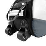 Probowl Deluxe 3 Ball Tote & Shoe Bag - Silver & White