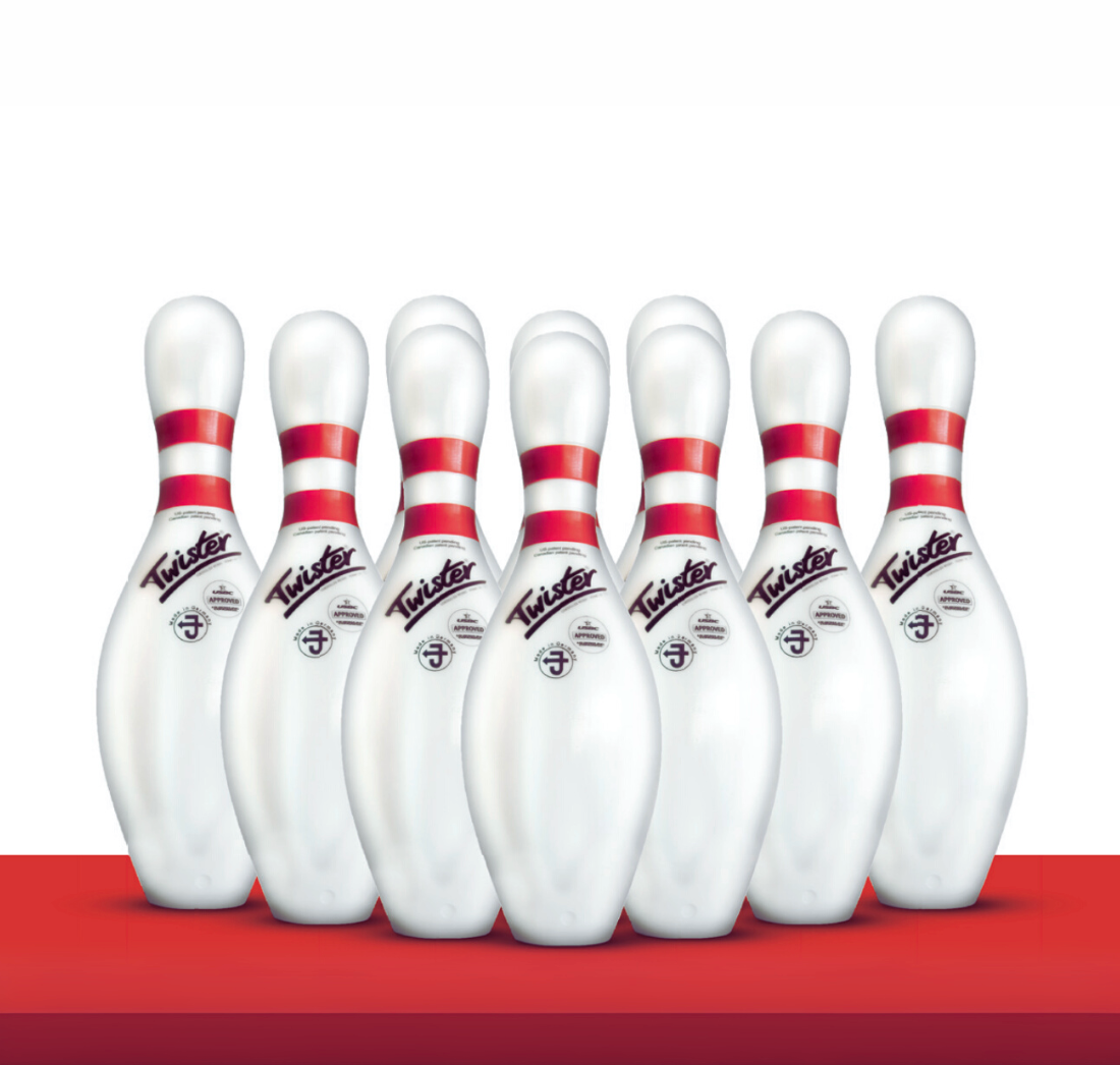 Bowling Pin - White