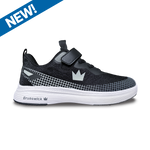 Boys Tenpin Bowling Shoes - Brunswick Strike Zone Black White