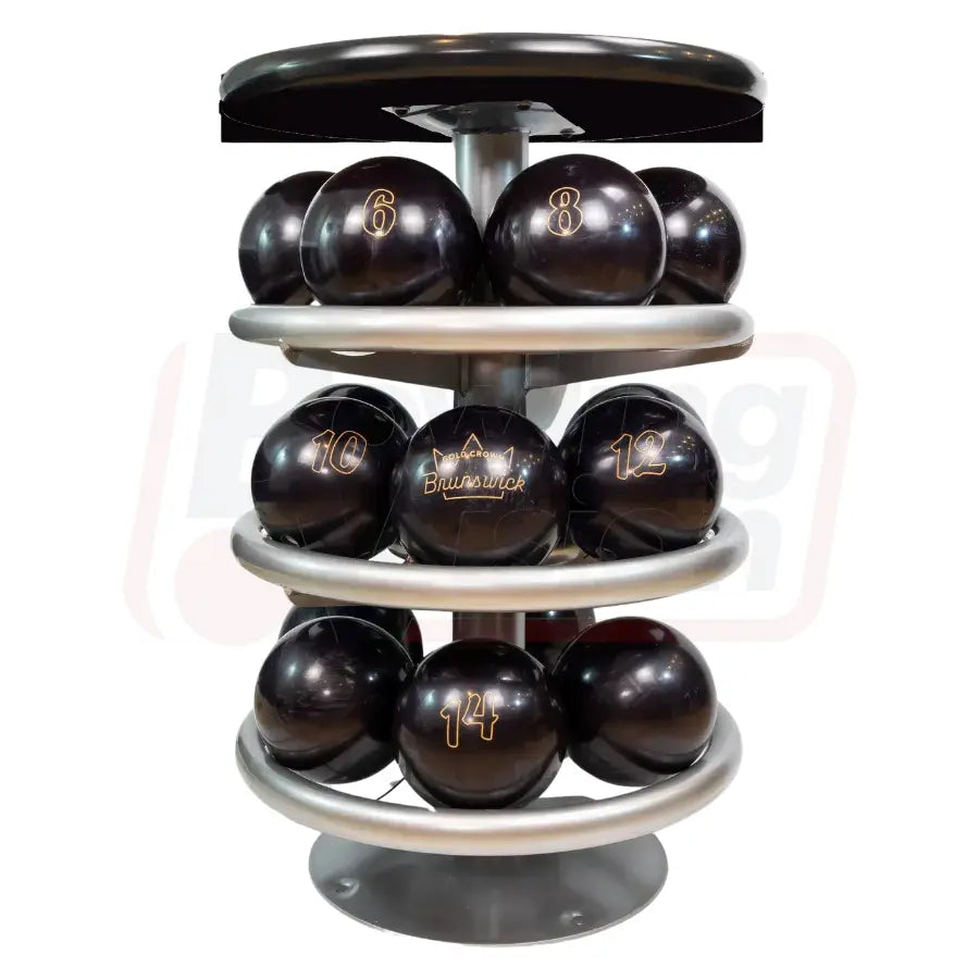 Pre-Drilled Brunswick Gold Crown - Vintage Black