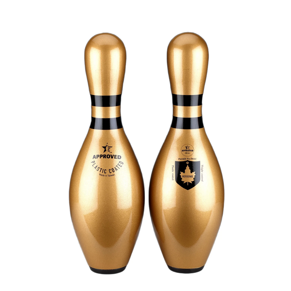 Gold Tenpin Bowling Pin