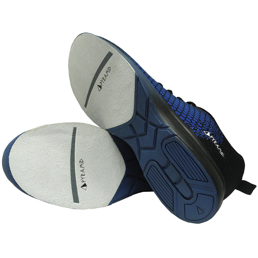 Path Lite Black Blue Tenpin Bowling Shoes
