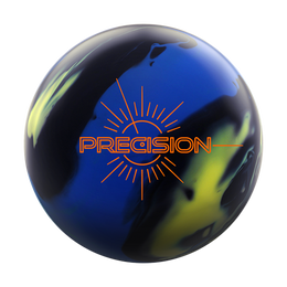 Track Precision Solid Blue Yellow Heavy Oil Bowling Ball