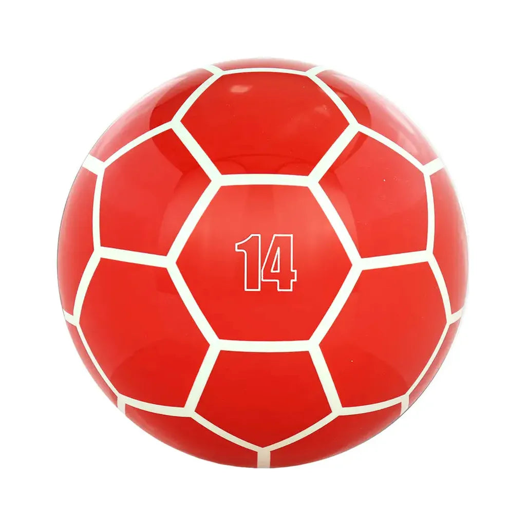 Pre-Drilled Soccer Tenpin Bowling Ball, Polyester Bowling Balls
