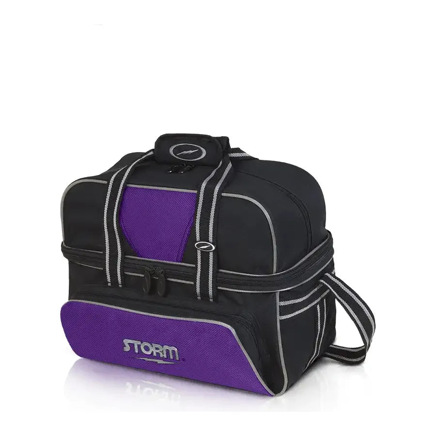 Storm 2 Ball Deluxe Bag, 2 Ball Tote Bowling Bags