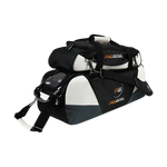 Probowl Deluxe 3 Ball Tote & Shoe Bag - Silver & White