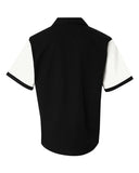 Hilton White & Black Bowling Shirt Small