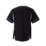 Black Retro Bowling Shirt
