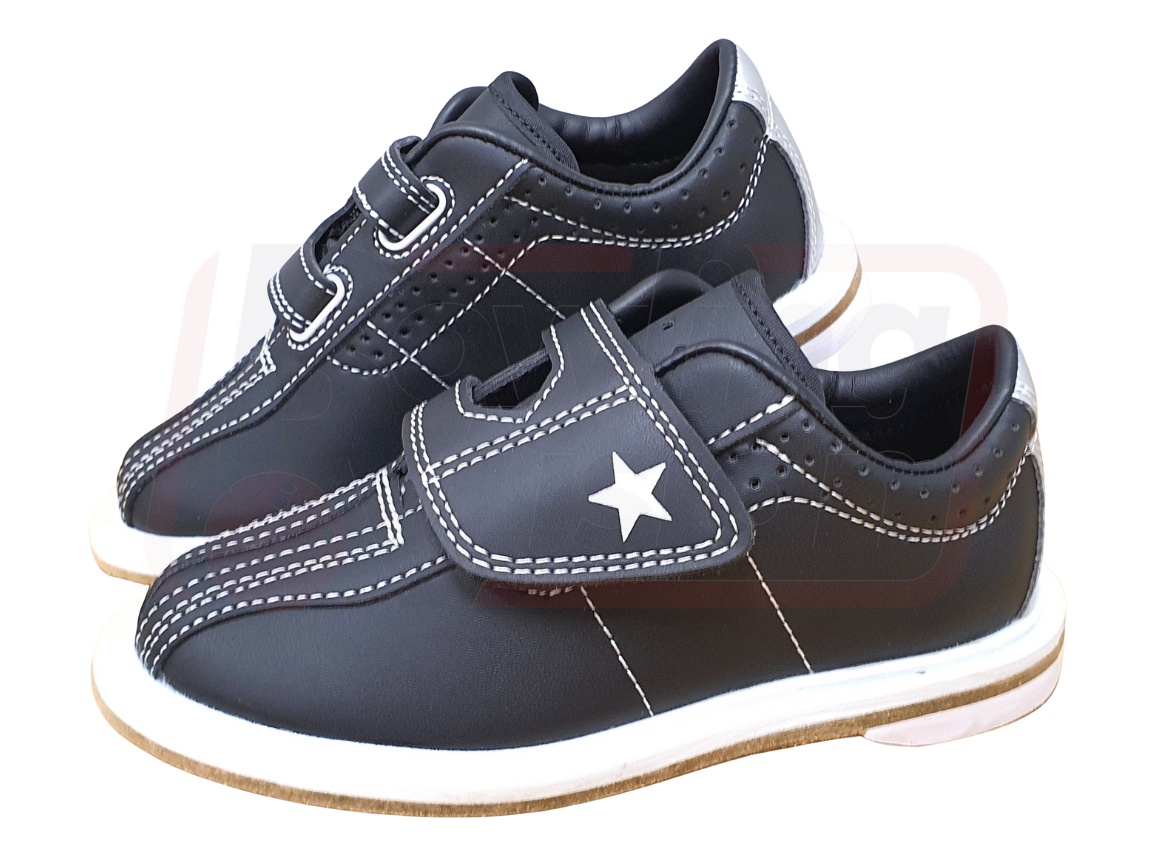 Kids V Classic Blue Rental House Bowling Shoes - Rip Tape