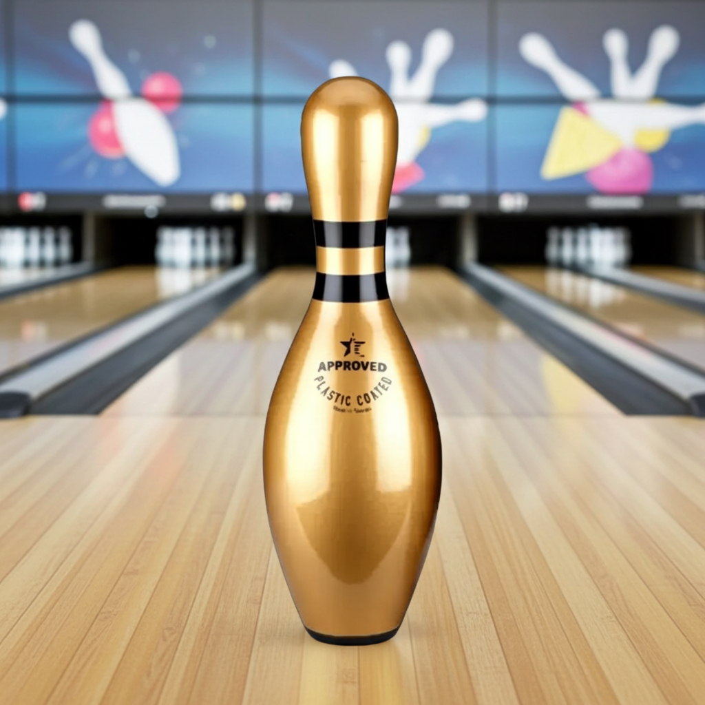 Gold Tenpin Bowling Pin - tenpinshop
