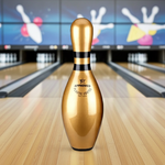 Gold Tenpin Bowling Pin - tenpinshop