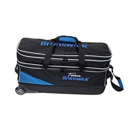 Team Brunswick Triple Roller, 3 Ball Bowling Bags
