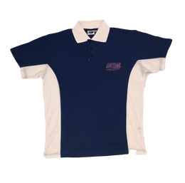 Storm Logo Blue Bowling Shirt, Bowling Shirt