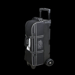 STORM 3-Ball In-Line Tote Black, 3 Ball Bowling Bags
