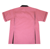 Pink Bowling Shirt, Bowling Shirt Small