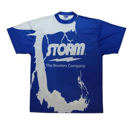 Storm Blue Bowling Shirt - New Style, Bowling Shirt