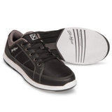 KR Spartan Black & Charcoal Tenpin Bowling Shoe, Mens Bowling Shoes