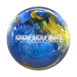 Pro Bowl Blue Black Gold Polyester Bowling Ball