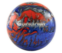 Probowl Blue Orange Silver Tenpin Bowling Ball